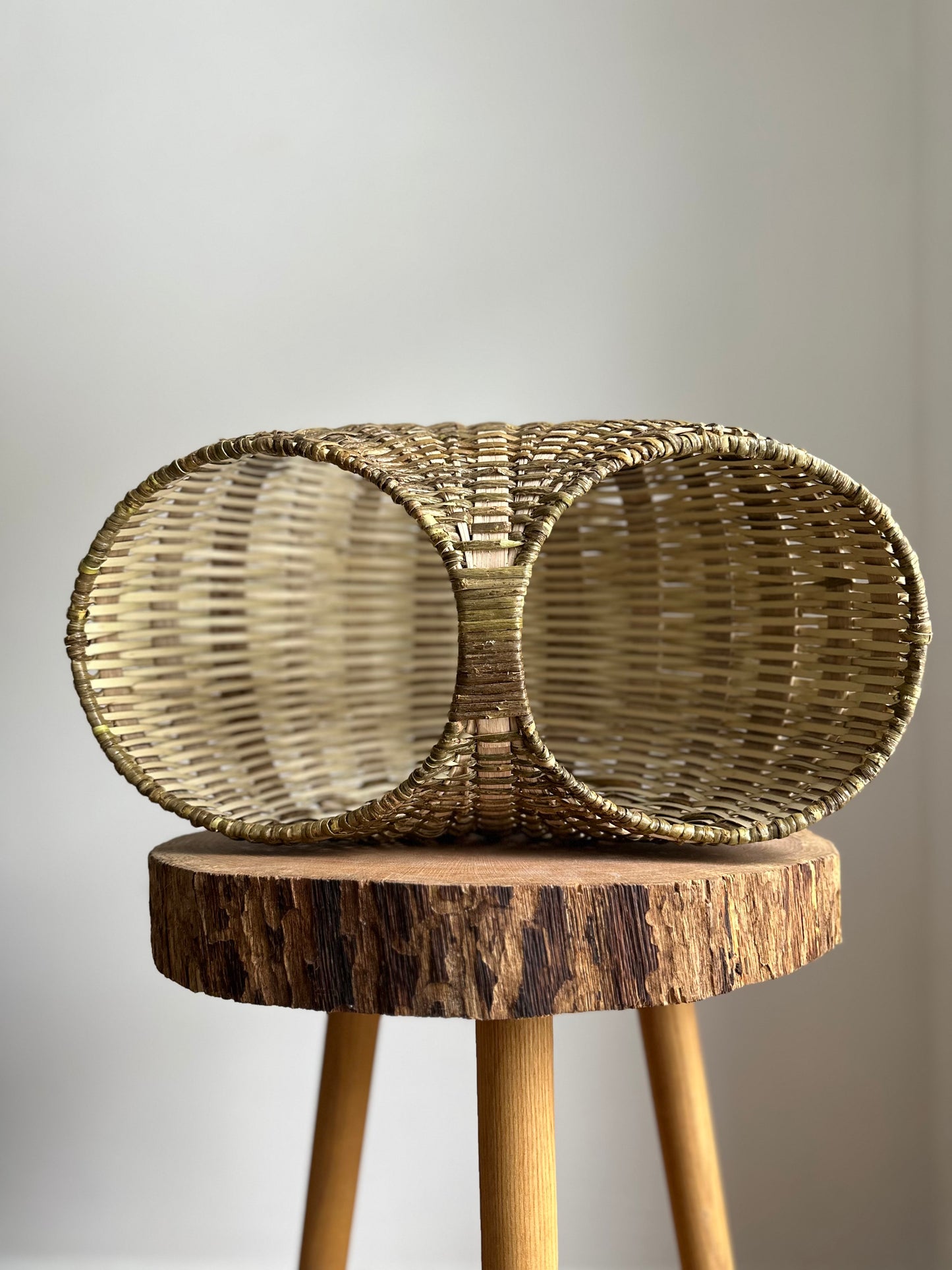 Harvest Moon — White Oak + Skeined Willow