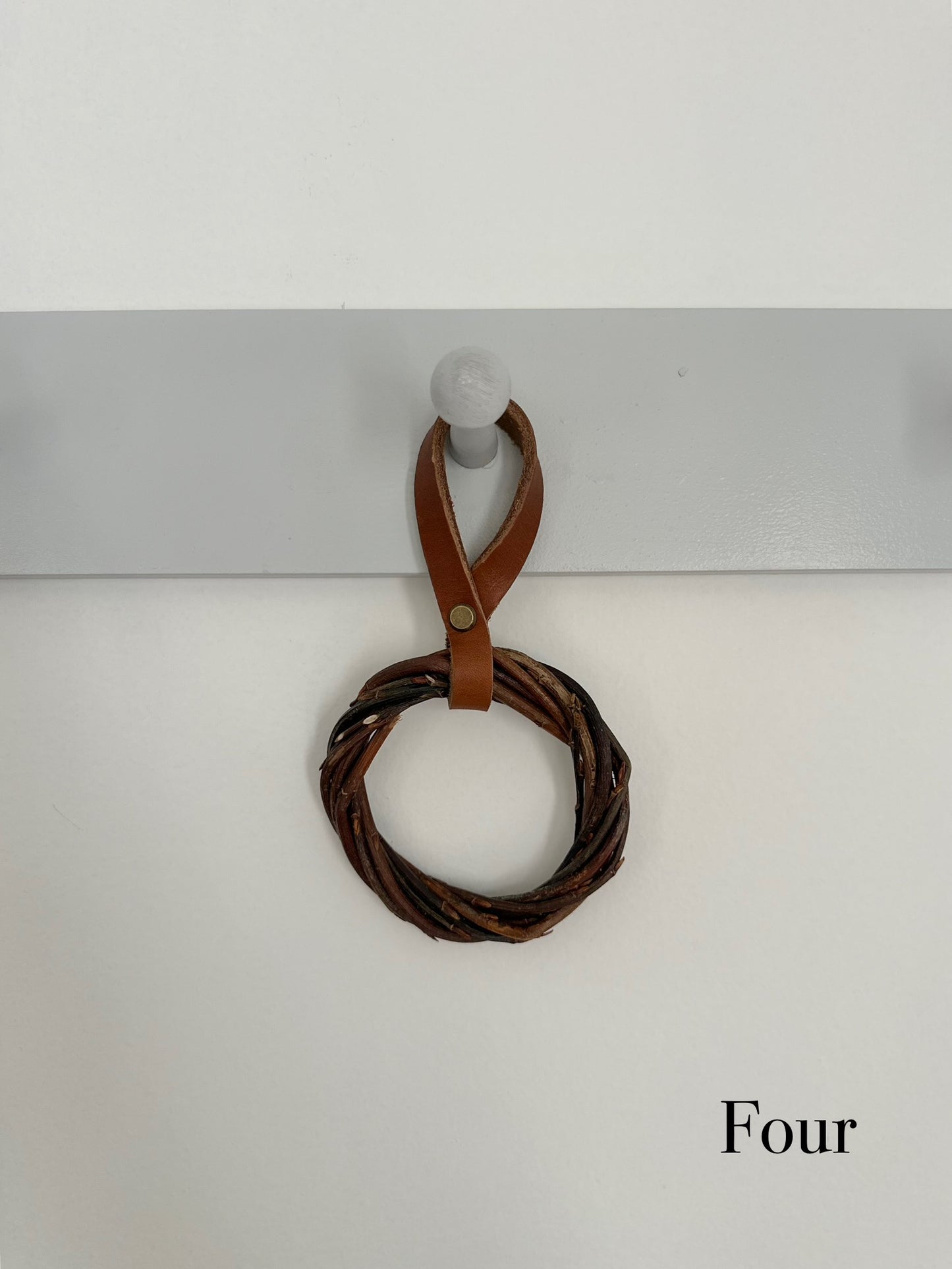 Willow wreath ornament