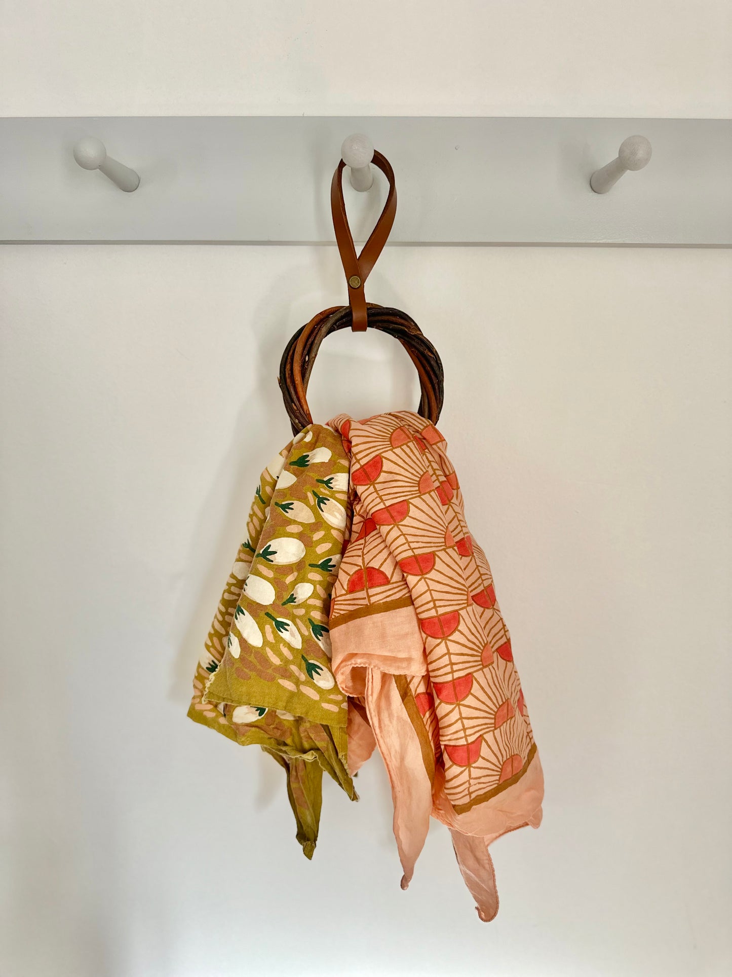 Willow wreath ornament