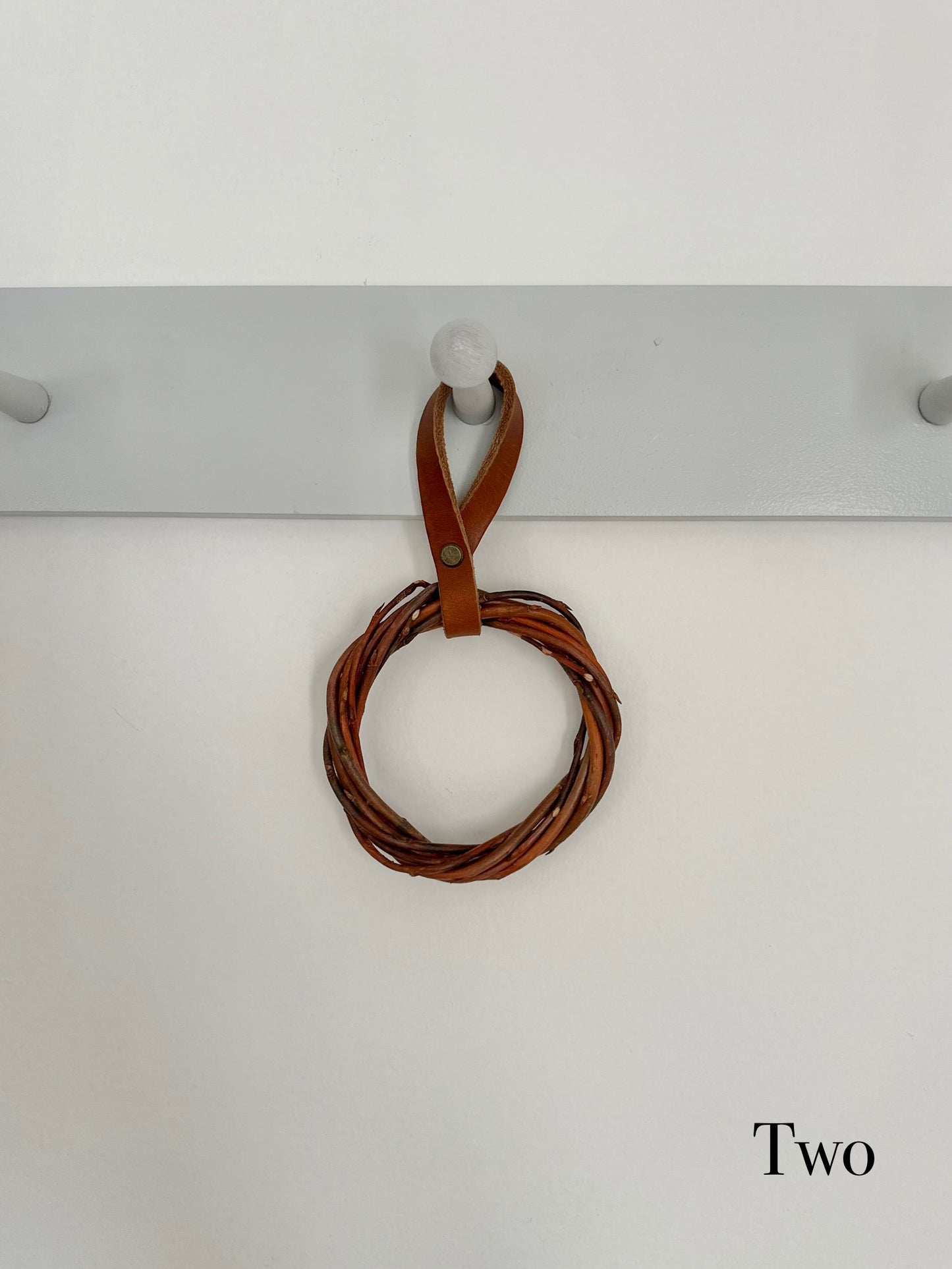 Willow wreath ornament