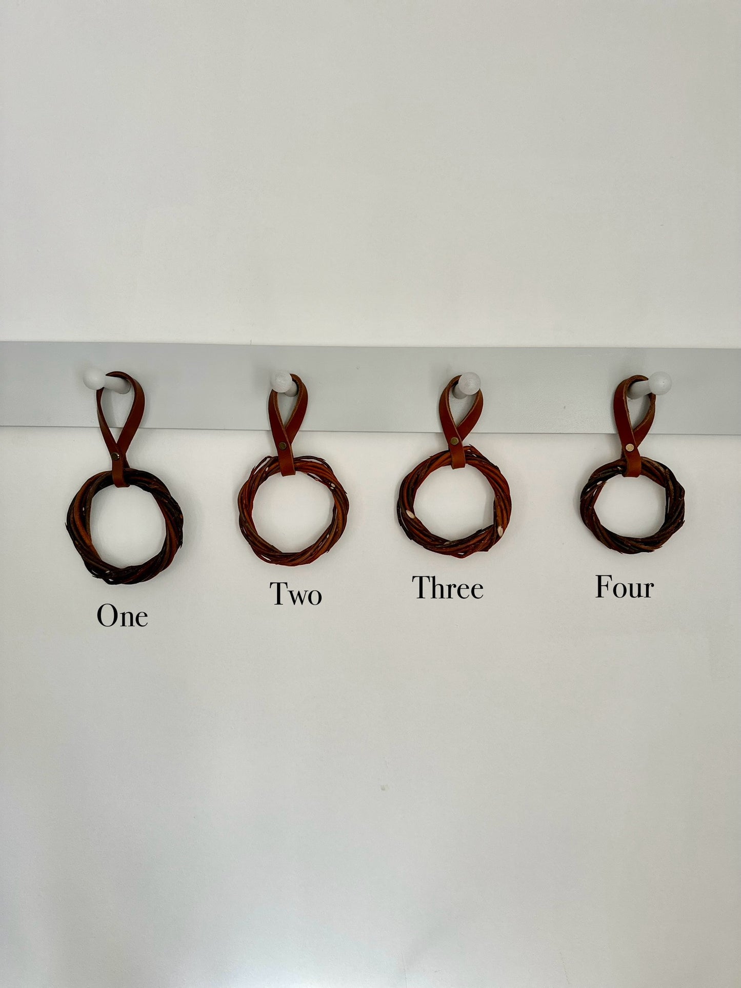 Willow wreath ornament